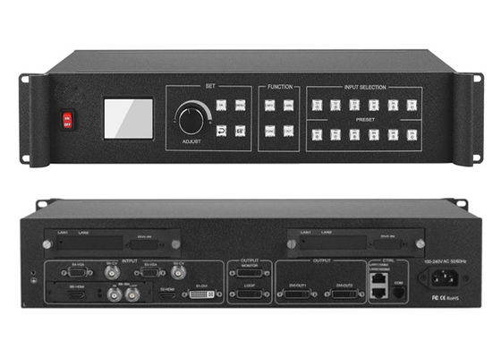 Bộ xử lý video độ nét cao RS232 RJ45 Ghép nối hình ảnh ba