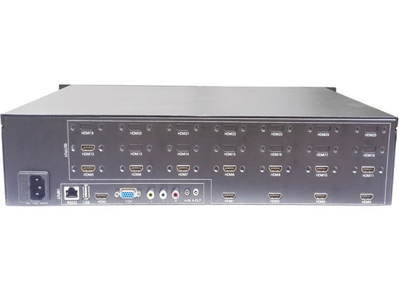 12 kênh hdmi lg lcd video wall display controller 2x2 3x4 2x6 6x2 4x4