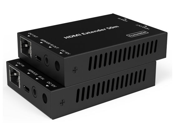 Bộ mở rộng video HD 18Gbps 50 mét HDMI qua Vỏ kim loại CAT