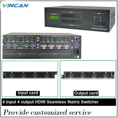 Công cụ chuyển mạch ma trận âm thanh video 4K Hdmi Ma trận hdmi 4x4 8x8 4x2