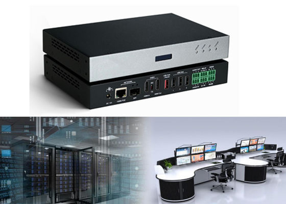 Bộ mã hóa IP KVM HDBaseT H.264 H.265 2K & 4K Av Over Ip Encoder Decoder