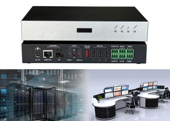 Bộ giải mã KVM đa màn hình HD tất cả trong một máy chuyển đổi KVM dựa trên IP
