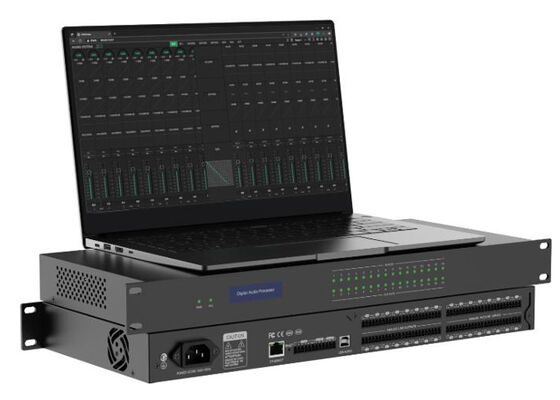 Network Audio DSP + Web Control DSP Processor + Professional Audio DSP. Quản lý nhiều thiết bị.