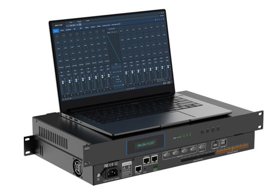 AV Processing Center HDMI Matrix Switcher Bộ xử lý video 4K 60Hz Giải pháp hội nghị tất cả trong một