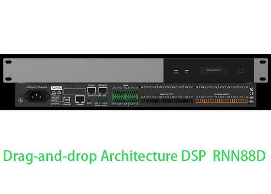 Dante DSP Processor 8x8 Audio Matrix Hội nghị Audio DSP
