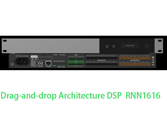 16x16 DSP Matrix Phòng họp DSP Audio Matrix Processor