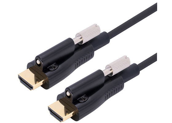 Cáp quang EMI RFI HDMI có hỗ trợ vít 18G Siêu tốc độ