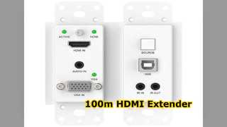 Bộ mở rộng HDBaseT Video âm thanh HDMI 100m
