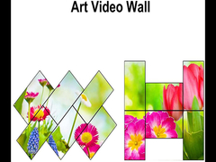 Bộ xử lý video 1x9 cho màn hình không đều