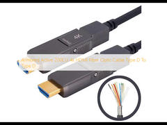 Armored Active 200CU 4k HDMI Fiber Optic Cable Type D To Type D